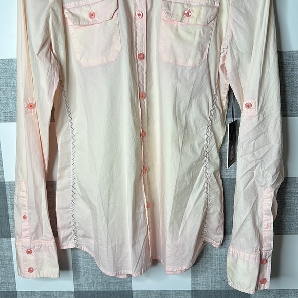 Roar Long Sleeve Button Up Woman’s Shirt - Picture 3 of 7